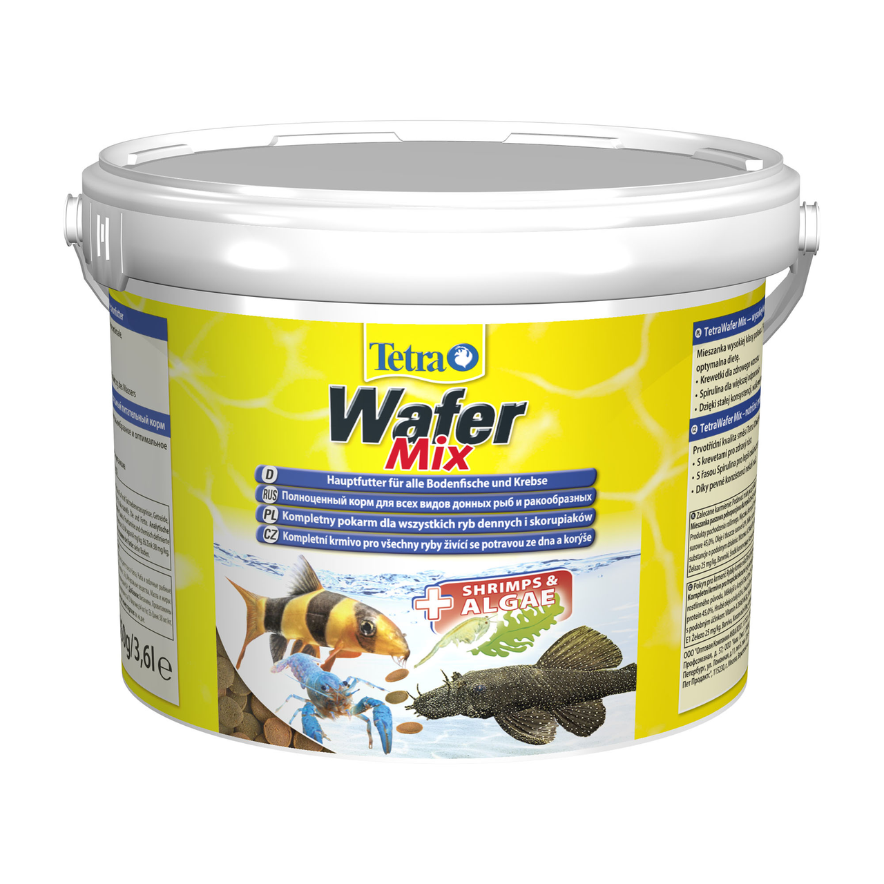 Корм для риб Tetra Wafer Mix 3,6 л/ 1,85 кг 193826