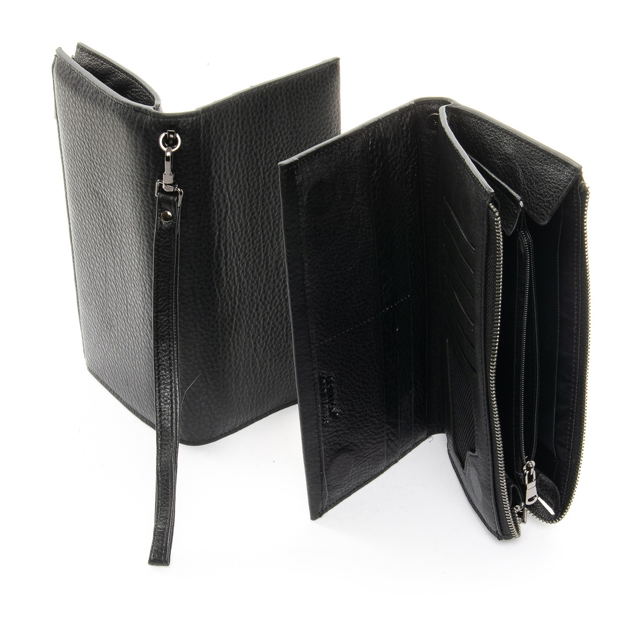 Чоловічий великий BE шкіряний гаманець-барсетка BRETTON гуртом/роздріб