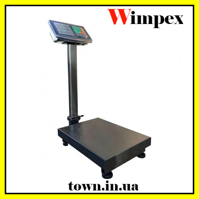 Ваги товарні електронні Wimpex до 350 кг з посиленою платформою