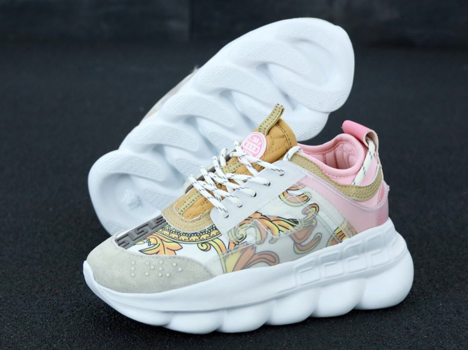 Женские кроссовки Versace Chain Reaction, версаче чейн реакшн кроссовки