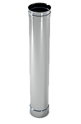 Труба для димоходу діаметром від 120 до 300 мм, стінка 0,6 мм, сталь AISI 430