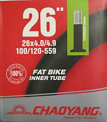 Камера ChaoYang 26 х 4,00 / 4,90 AV Fat Bike