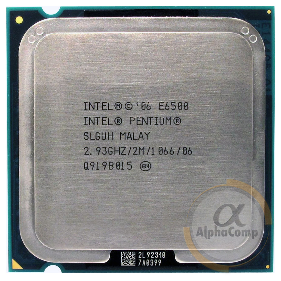 Процесор Intel Pentium Dual Core E6500 (2×2.93 GHz/1Mb/s775) БО