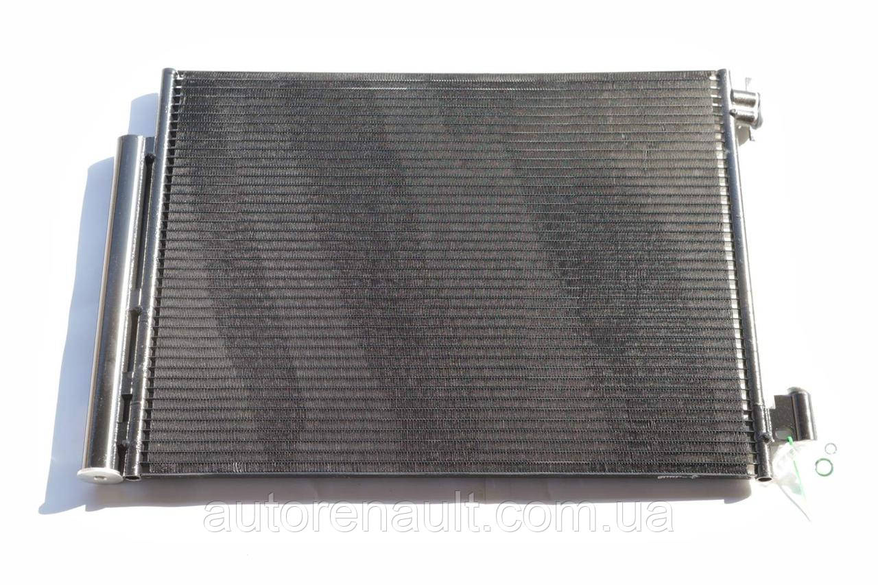 Радіатор кондиціонера на Рено Логан II 1.2 i/1.6 16V/1.5 dCi 2012-> NRF (Нідерланди) 350212
