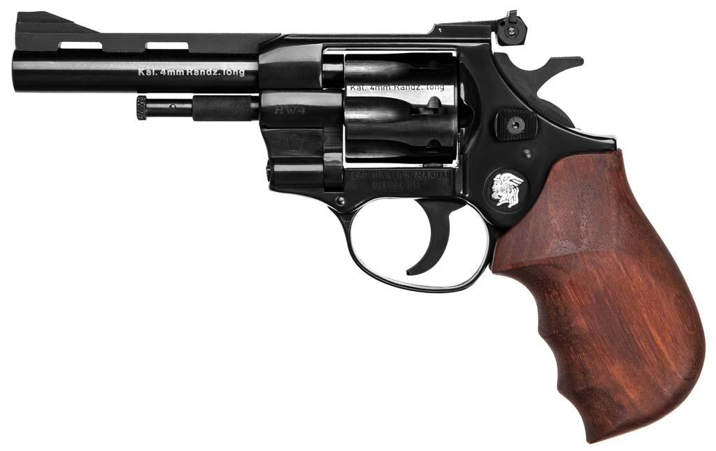 Револьвер під патрон флобер Weihrauch HW4 4 (Дерево)