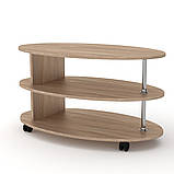 Журнальний стіл Соната Компаніт білий, фото 2