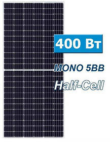 Сонячна батарея 400 Вт моно InterEnergy, IE158-M144-400W/5ВВ