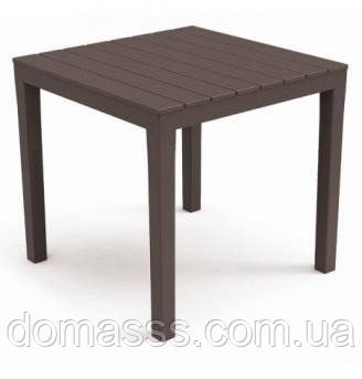 Стіл Bali 78 х 78 х 72 коричневий, фото 1