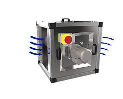 Вентилятор Systemair для квадратних повітроводів MUB/T-S 025 315DV