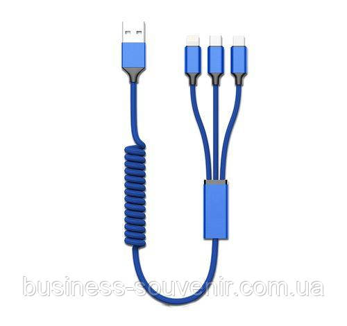 Универсальный кабель 3-в-1 для зарядки гаджетов, цена 210 грн — Prom.ua ...
