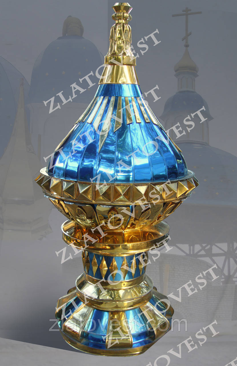 Склепіння із золотим поясом, складаний, нітрид титану, фото 1