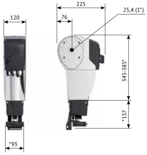 Габаритні розміри