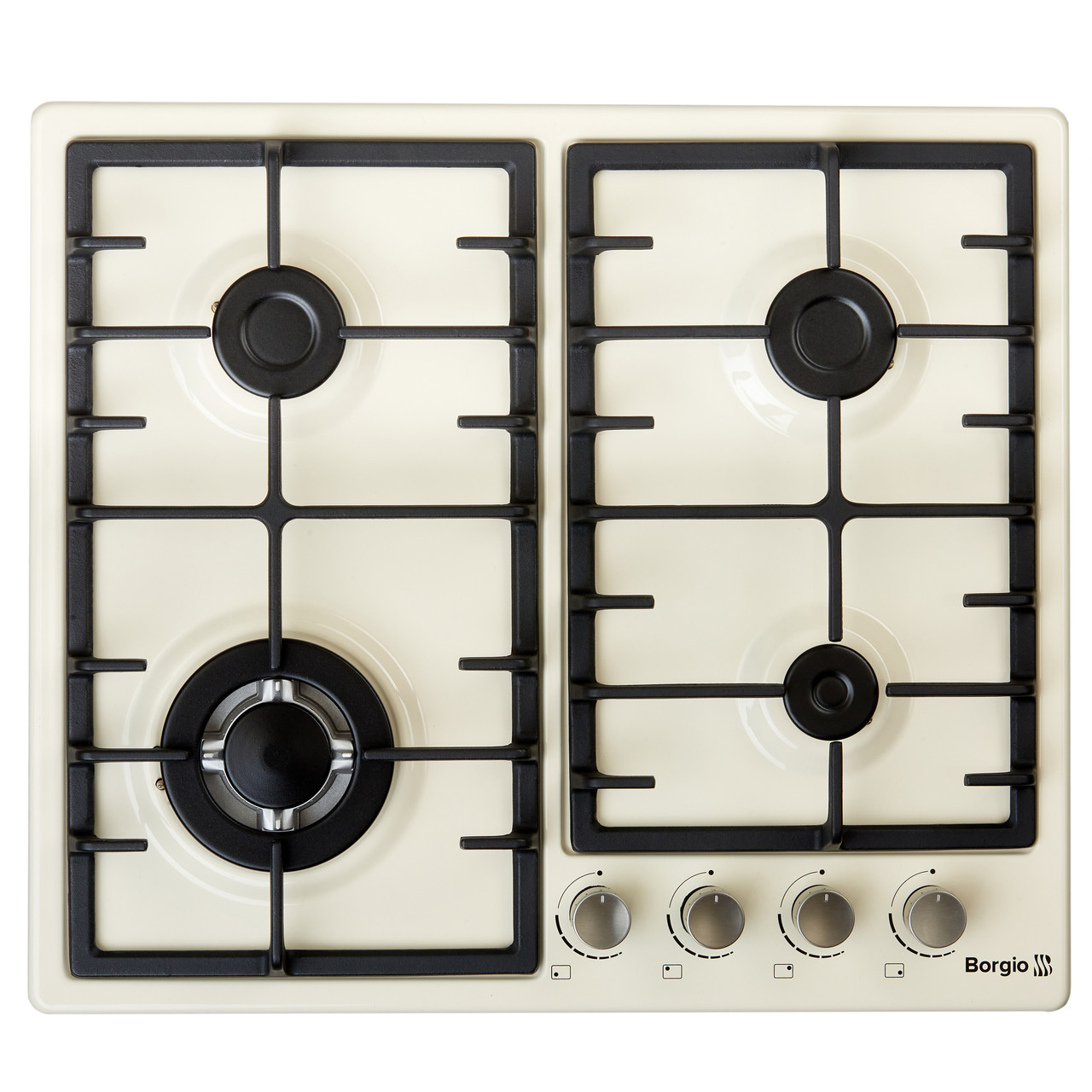 Варильна поверхня газова BORGIO 6942-15 (Ivory Enamelled)