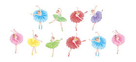 Гірлянда "Балерини", велика, Гирлянда "Балерина"