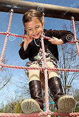 Гладіаторська лазіння для лазіння ігровий елемент сітка мотузкові, фото 3