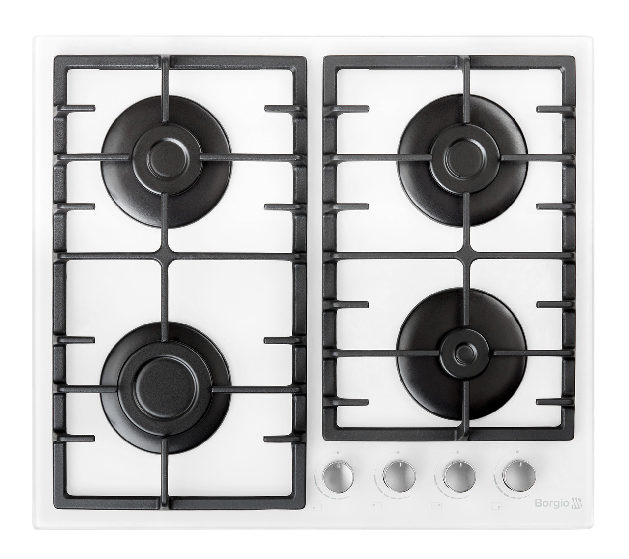 Варильна поверхня газова BORGIO 6190-15 (White Glass) FFD