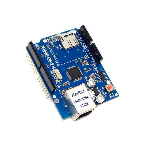 Сетевой интернет модуль Arduino (Ethernet Shield W5100 UNo R3), цена ...