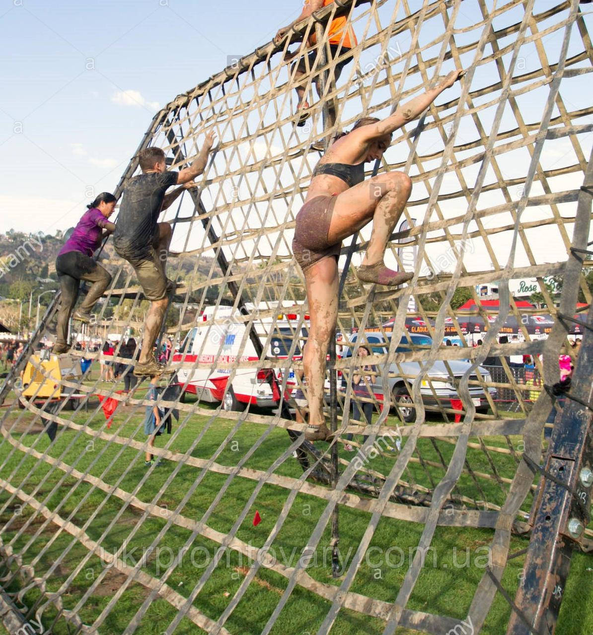 Сетка гладиаторская лазание взбираться подниматься сетка веревочная ...