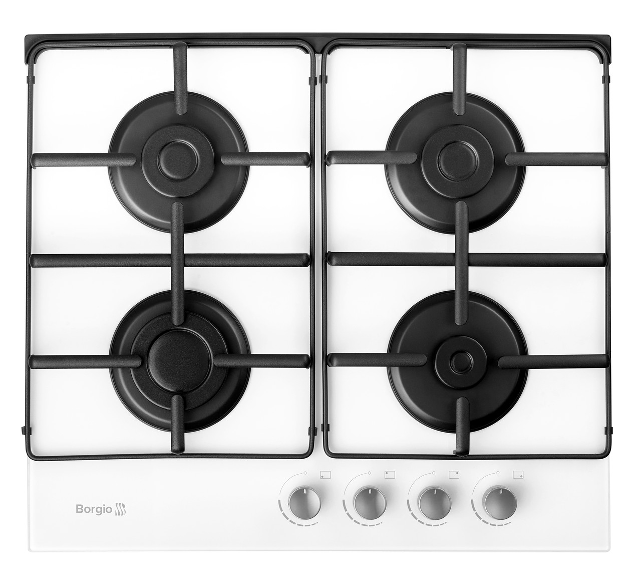 Варильна поверхня газова BORGIO 6270 (White Glass)
