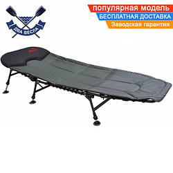 Коропова розкладачка крісло ліжко Carp King TRF-028 до 150 кг рибальська розкладачка для кемпінгу все регулюеться