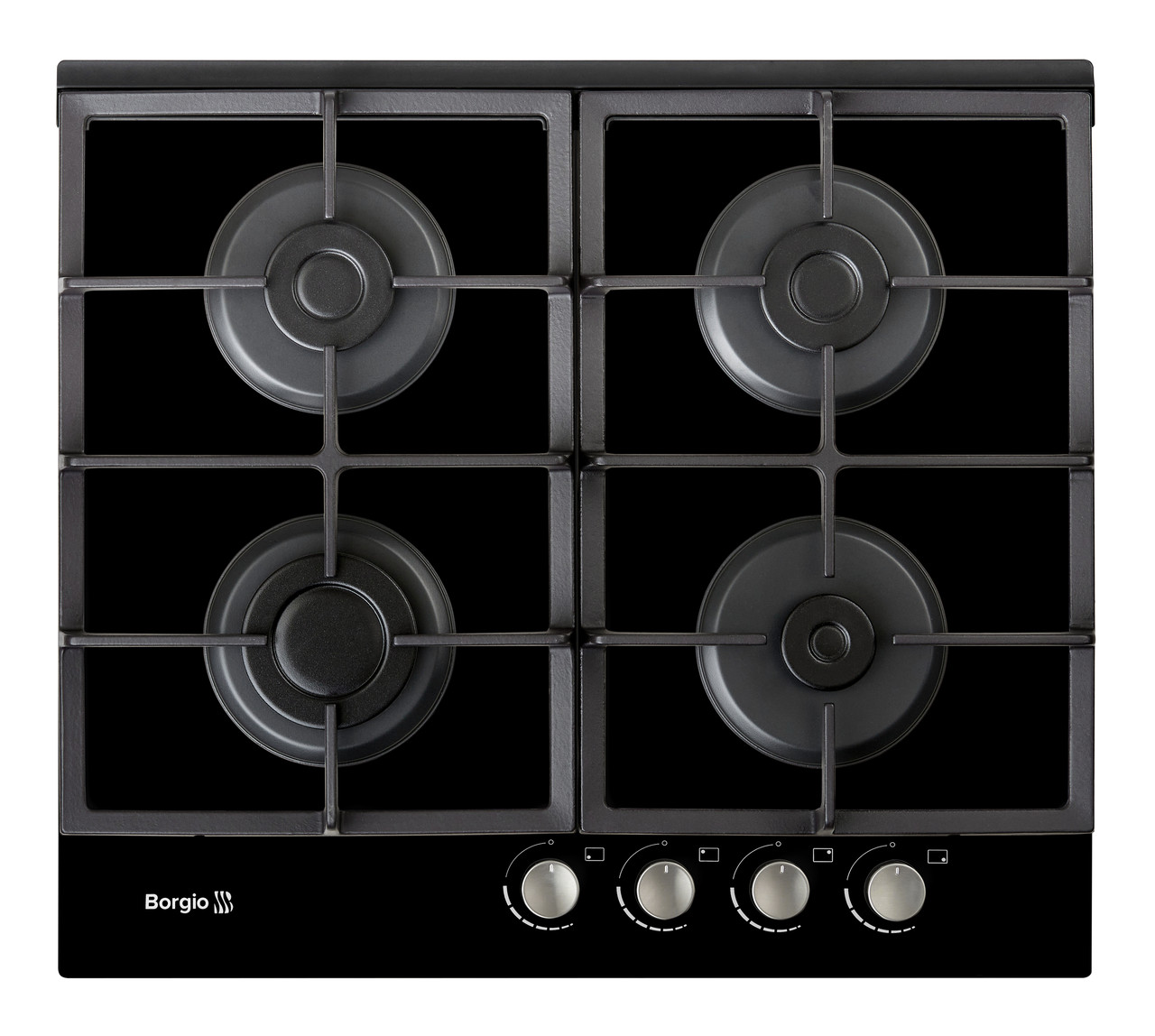 Варильна поверхня газова BORGIO 6270-17 (Black Glass)