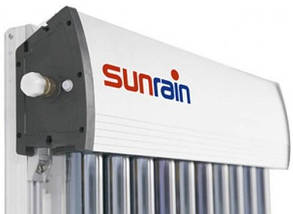 Вакуумний сонячний колектор Sunrain TZ58/1800-30R1A з опорою 45 градусів на 30 трубок та 300 літрів води, фото 3