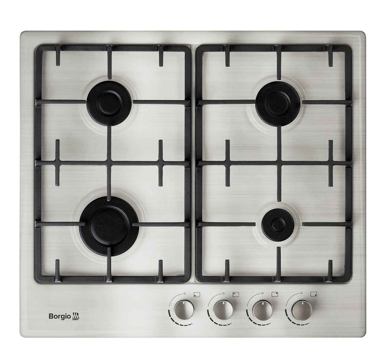 Варильна поверхня газова BORGIO 6721-17 (Inox)