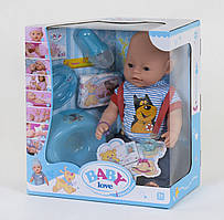 Пупс функціональний BL 034 D (12) 8 функцій, з аксесуарами, у коробці