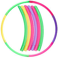 Обруч складаний хулу-хуп Hula Hoop Power System 336 діаметр 61 см Multicolor