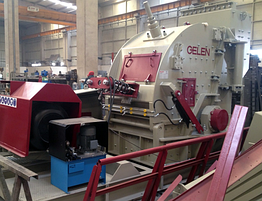 Ударні дробарки з горизонтальним валом SDK1520 Gelen