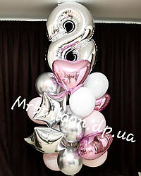 Сет гелієвих куль " 8 березня!