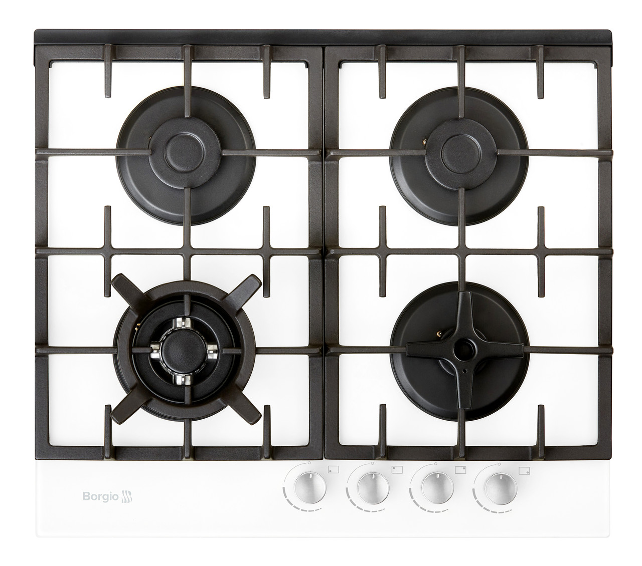 Варильна поверхня газова BORGIO 6272-18 (White Glass) FFD