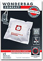 Набір мішків Wonderbag Compact для пилососа Rowenta WB305140 WB305120 (5шт), фото 2