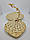 Фруктовниця — цукерка MCA Vizyon із меляра з позолотою й декором у формі квітки, фото 2