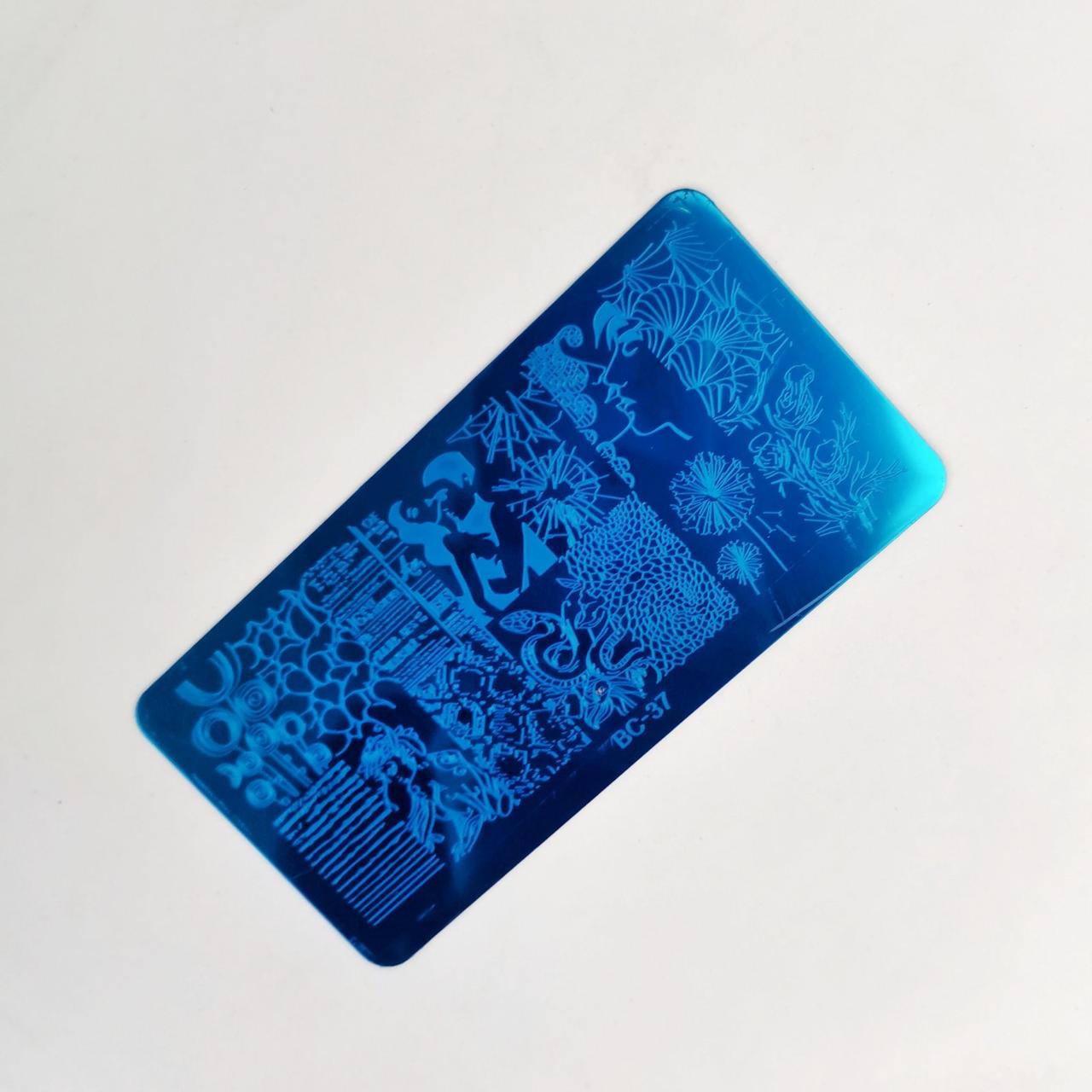 Пластина для стемпинга (друк на нігтях) ВС37