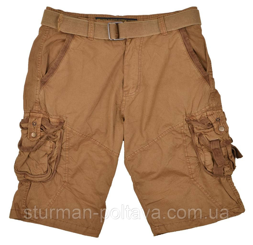 Шорти чоловічі вінтажні туристичні VINTAGE SURVIVAL SHORTS колір койот Mil-Tec Німеччина