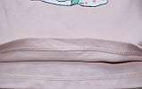 Піжама для дівчинки, коралова з сірим, ріст 98 см, Robinzone, фото 4