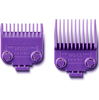Набір насадок для машинки Andis Dual Magnet 2,25 і 4,5 мм (AN 01420), фото 2