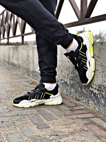 Yellow black cheap and white adidas