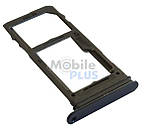 Утримувач Sim-картки (holder) Samsung G965 Galaxy S9 Plus, S9+ Black