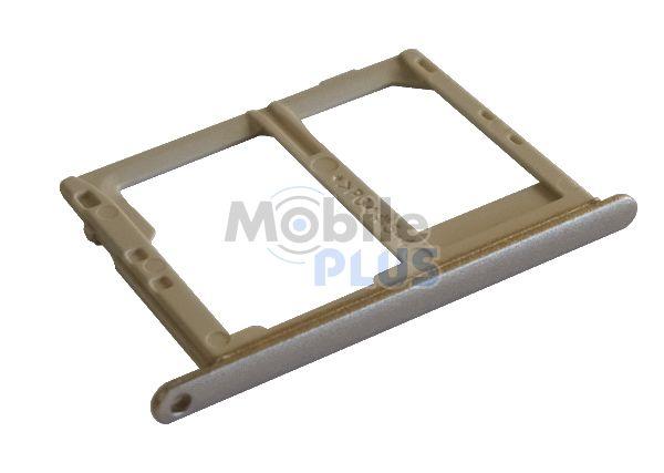 Тримач SD-карти або Sim2 (holder) Samsung A6 2018, A600 Gold, фото 1