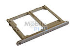 Тримач SD-карти або Sim2 (holder) Samsung A6 2018, A600 Gold
