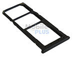 Утримувач Sim-картки (holder) Samsung A10s, A107 Black