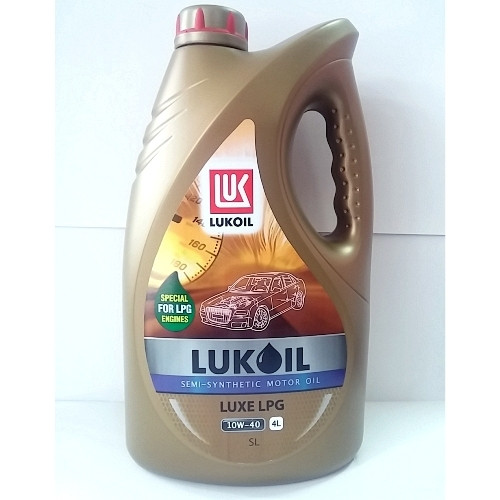 Полусинтетическое моторное масло Lukoil Лукойл Luxe Люкс LPG 10w-40 - фото 1 - id-p149745887