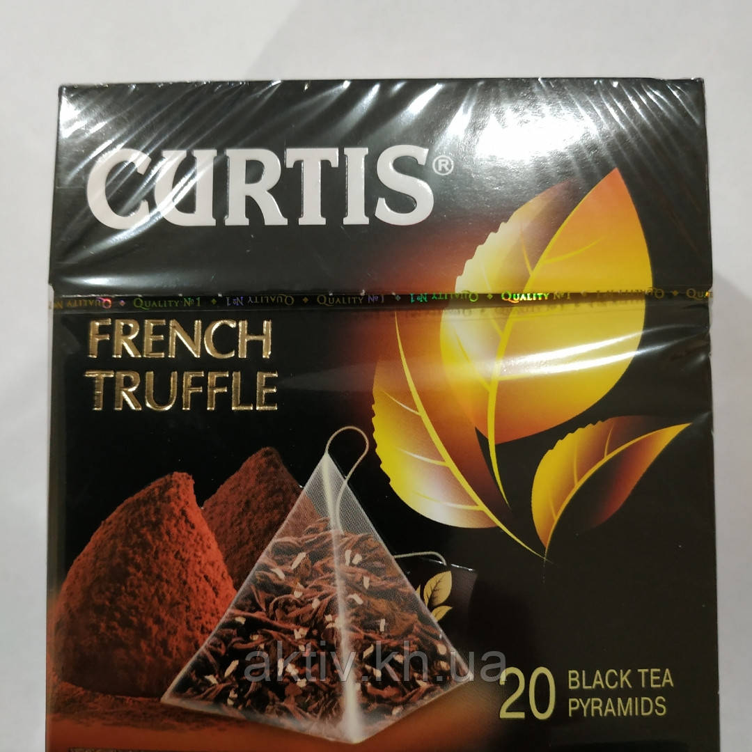 Чай чорний ,, French truffle"20 пірамідок