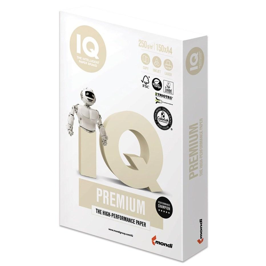 Папір А4 "IQ Преміум" 250г./кв. м. 150 аркушів, фото 1