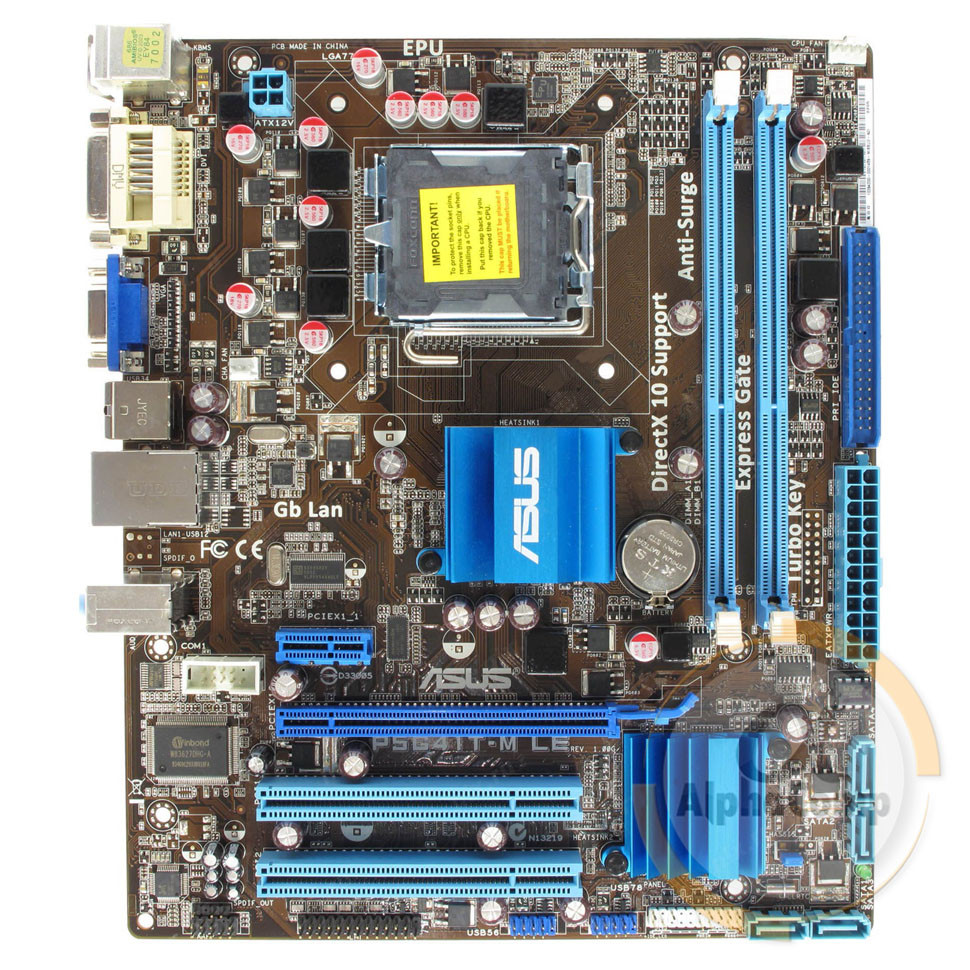 Материнская плата Asus P5G41T-M LE (775 • G41 • 2×DDR3) БУ: продажа ...
