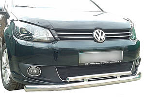 Захист переднього бампера (подвійний вус 60/48 мм) Volkswagen Caddy 2010+ г.в.