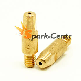 Накінечник токоз'ємний мідний (E-Cu) Ø1,2 мм М6х28 для пальників RF GRIP 36 Binzel Abicor (Німеччина)