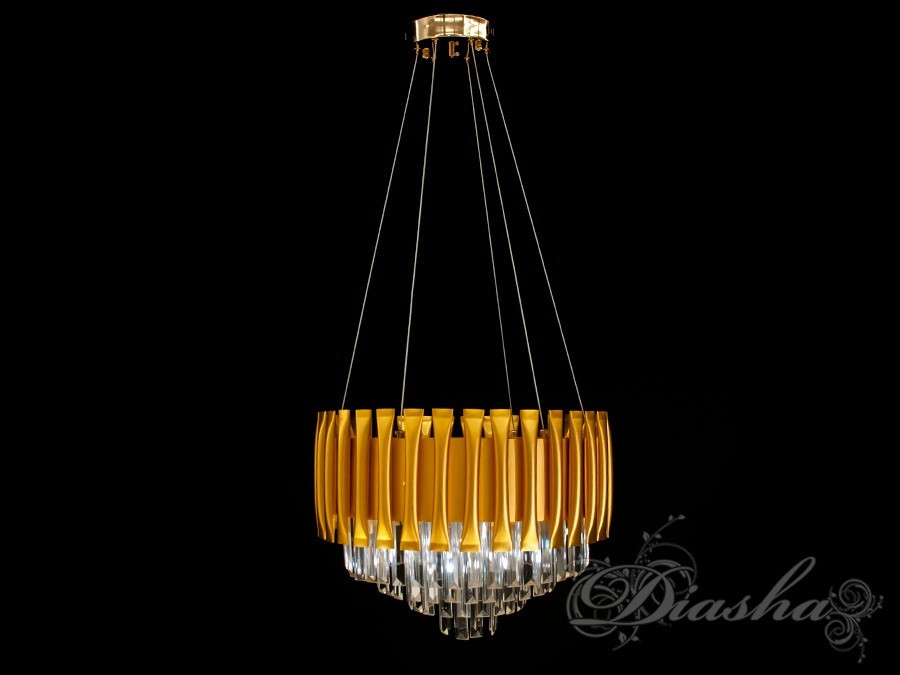 Сучасна кришталева люстра CDE6432/500R-G, фото 1